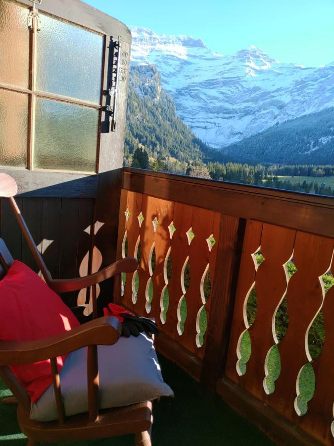 Studio Avec Vue Splendide Sur Les Diablerets Eksteriør billede