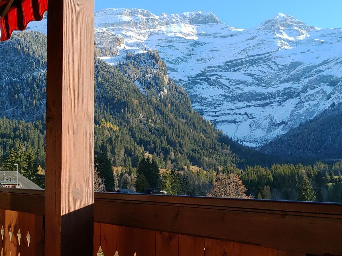 Studio Avec Vue Splendide Sur Les Diablerets Eksteriør billede