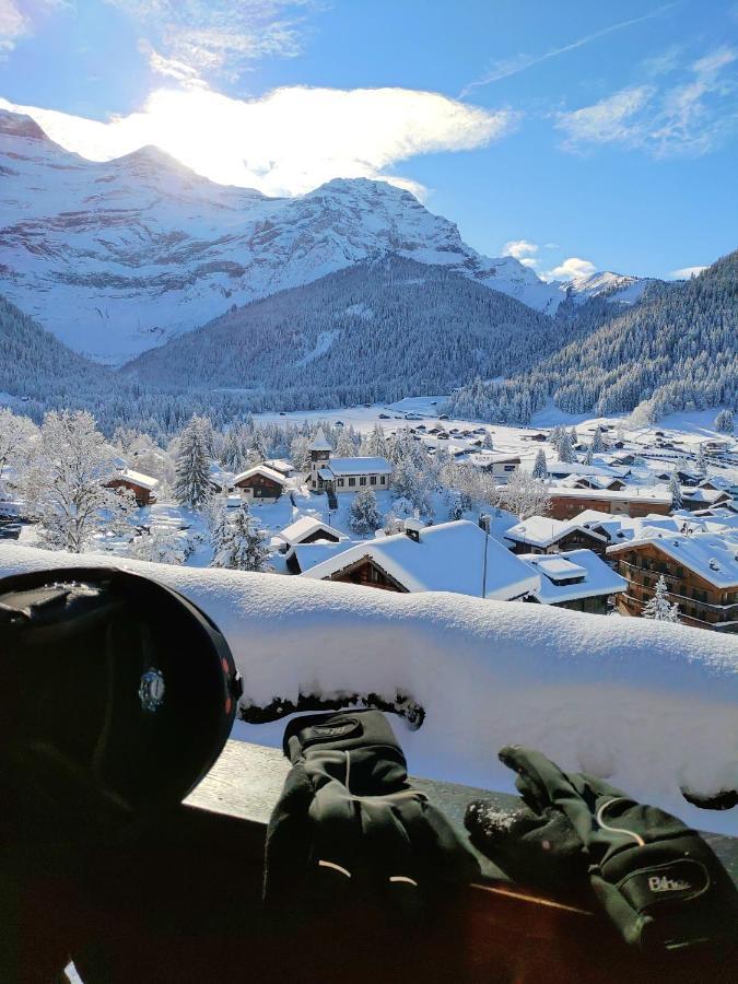 Studio Avec Vue Splendide Sur Les Diablerets Eksteriør billede