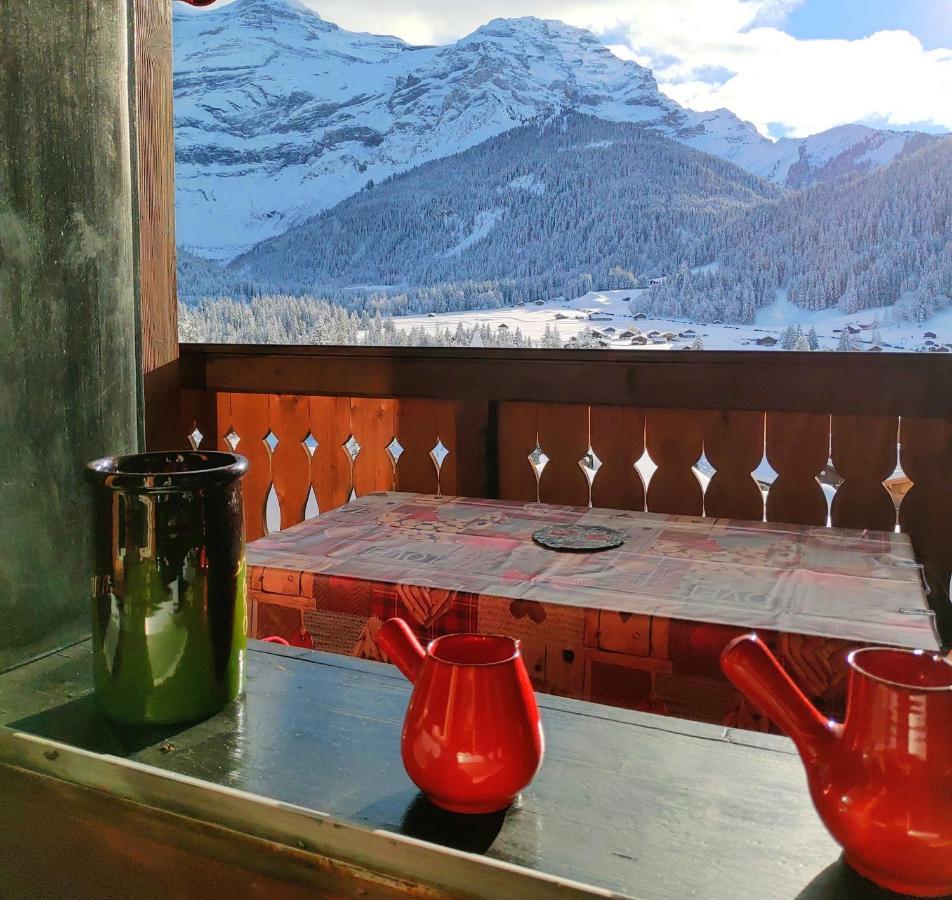 Studio Avec Vue Splendide Sur Les Diablerets Eksteriør billede