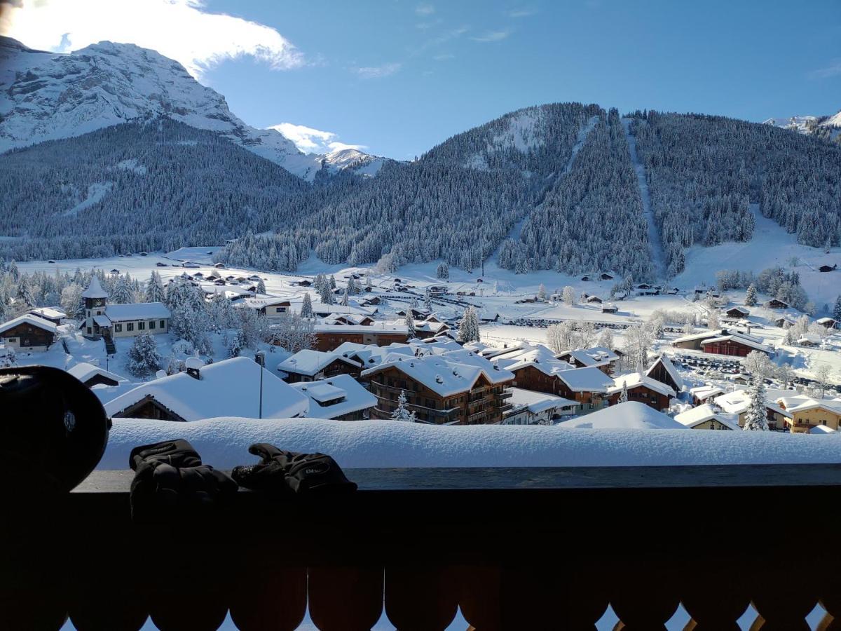 Studio Avec Vue Splendide Sur Les Diablerets Eksteriør billede