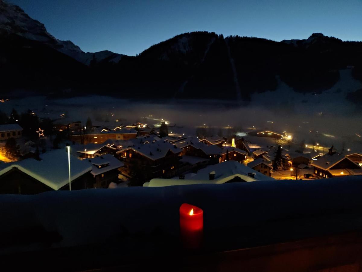 Studio Avec Vue Splendide Sur Les Diablerets Eksteriør billede