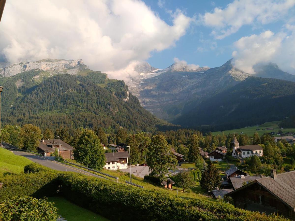 Studio Avec Vue Splendide Sur Les Diablerets Eksteriør billede